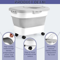 Juexica magnetic seal lid with silicone rings enhances moisture control