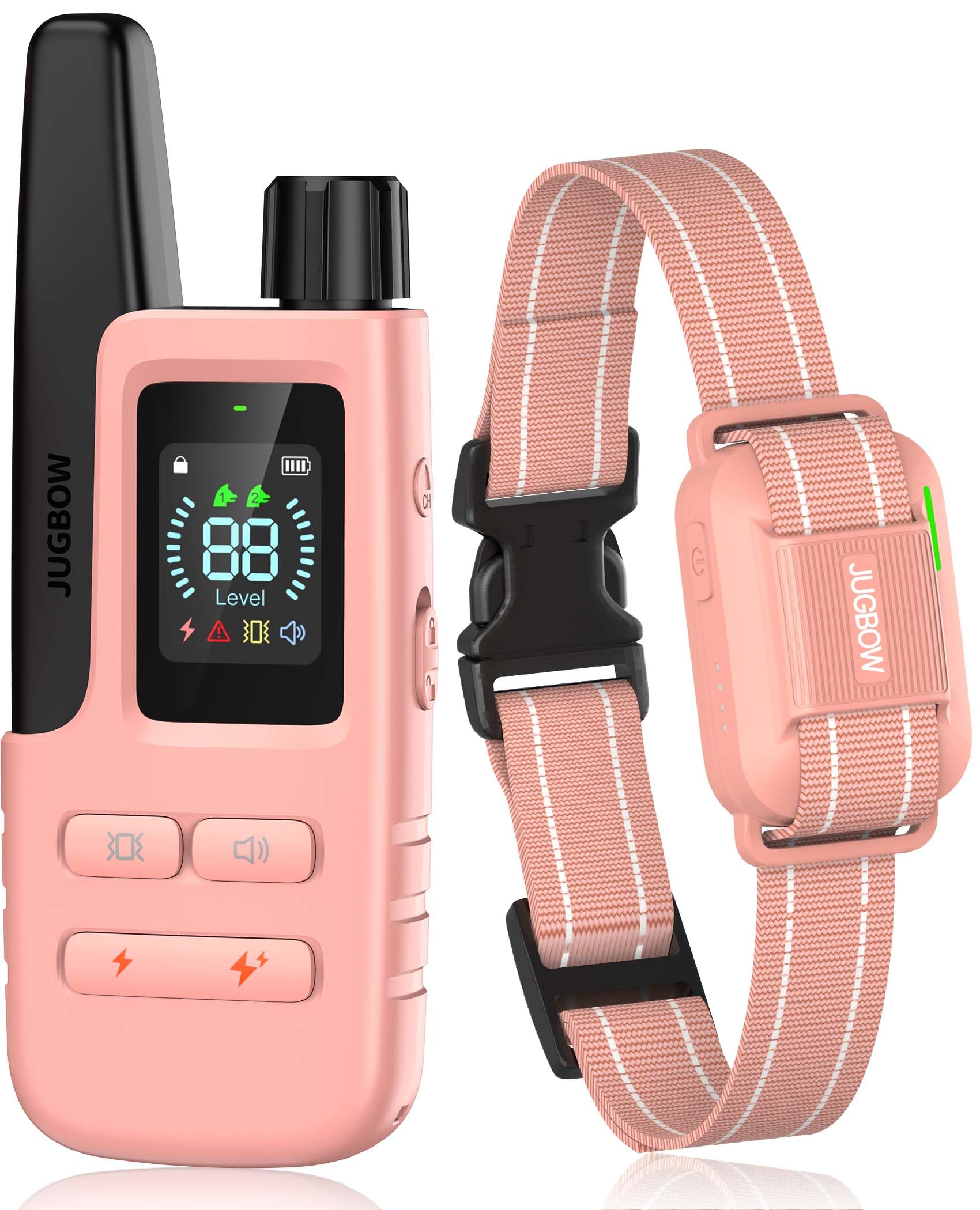 Jugbow remote trainer with 4200ft range for recall training