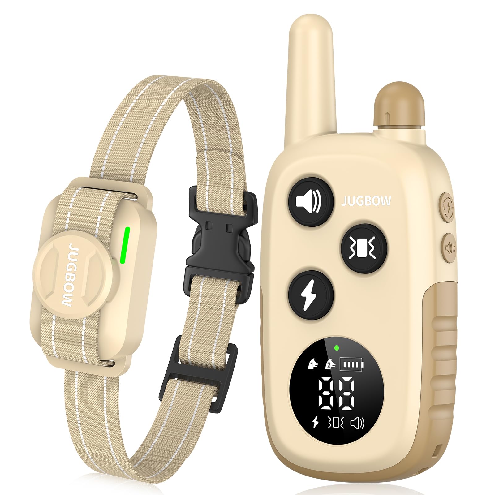 Jugbow dog training collar remote setup for precise control.
