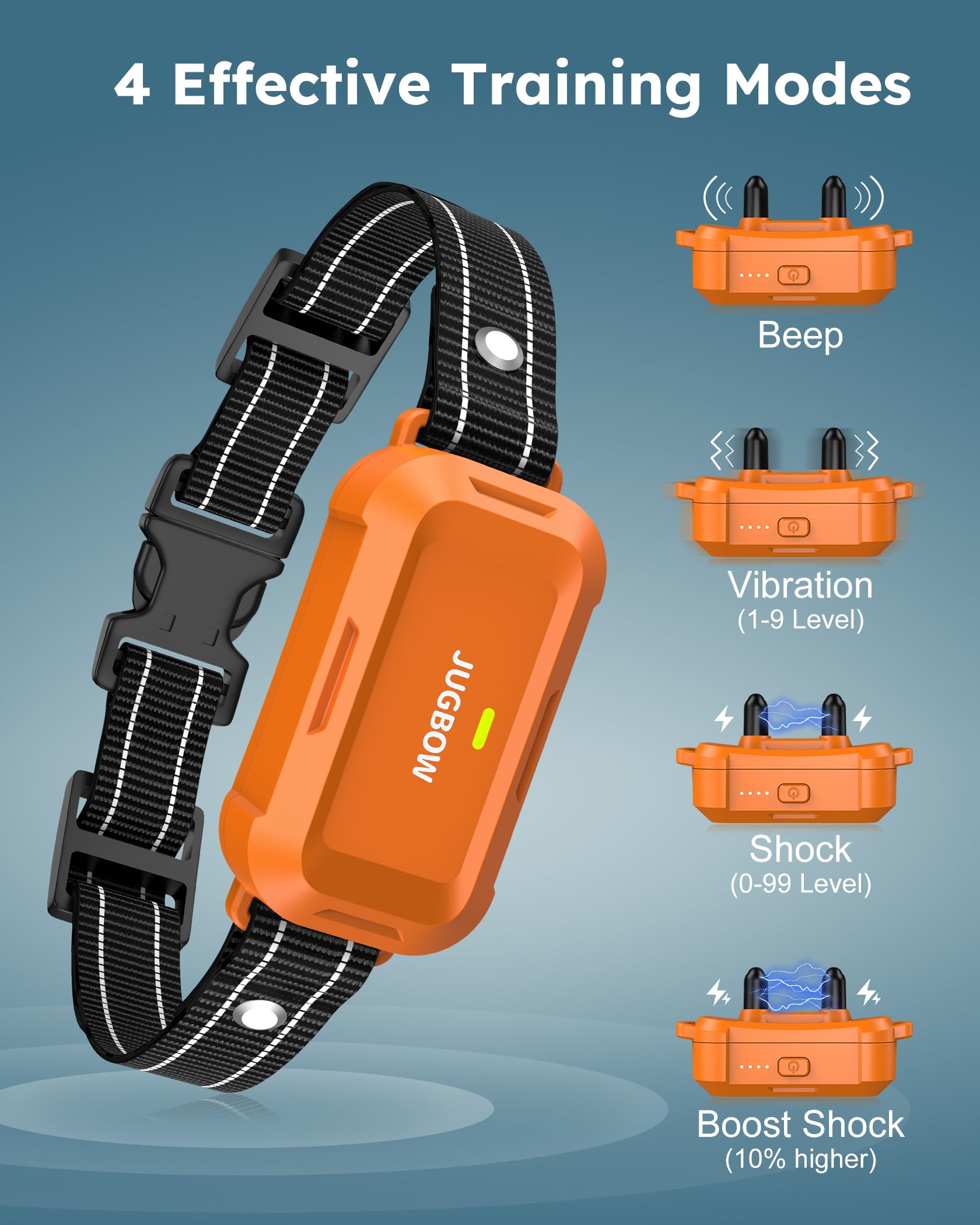 Jugbow extended-range remote for reliable recall training from afar