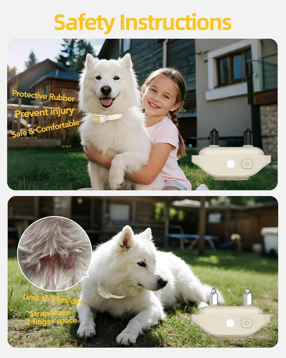 Two-channel remote lets you train two dogs with Jugbow ease.