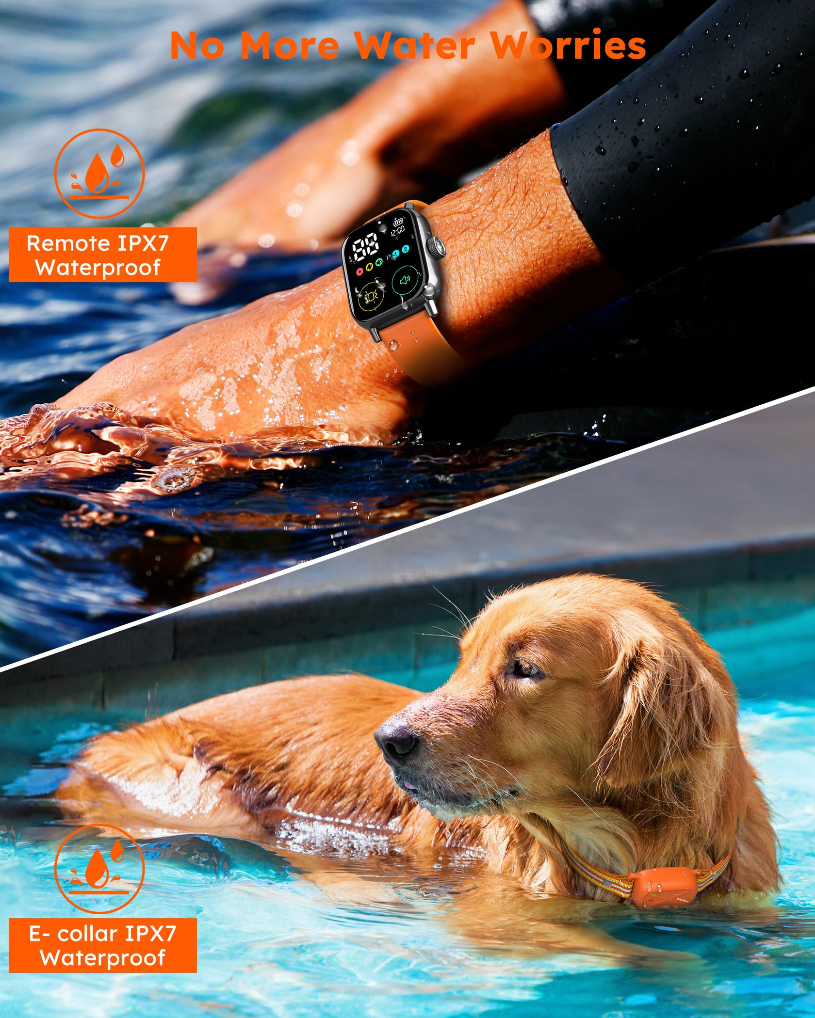Jugbow two-dog compatibility for training two dogs without resetting settings.