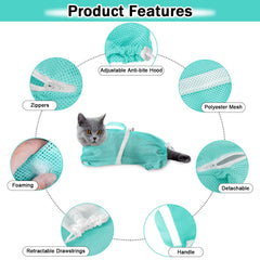 JULMELON pet comb for detangling and fine brushing.