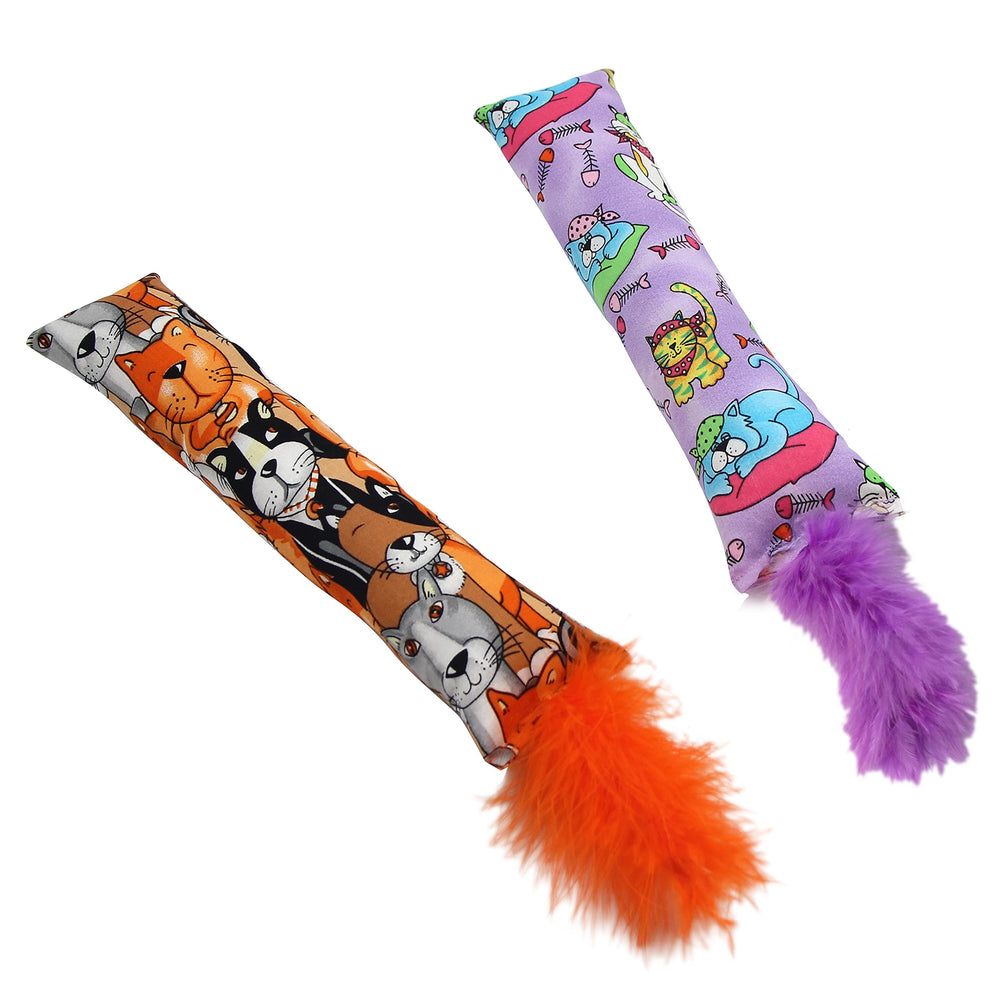 Jumpaws catnip kicker pack two for extended interactive fun.