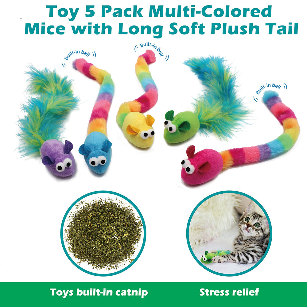 Jumpaws catnip plush toy with natural feathers and soft interior.