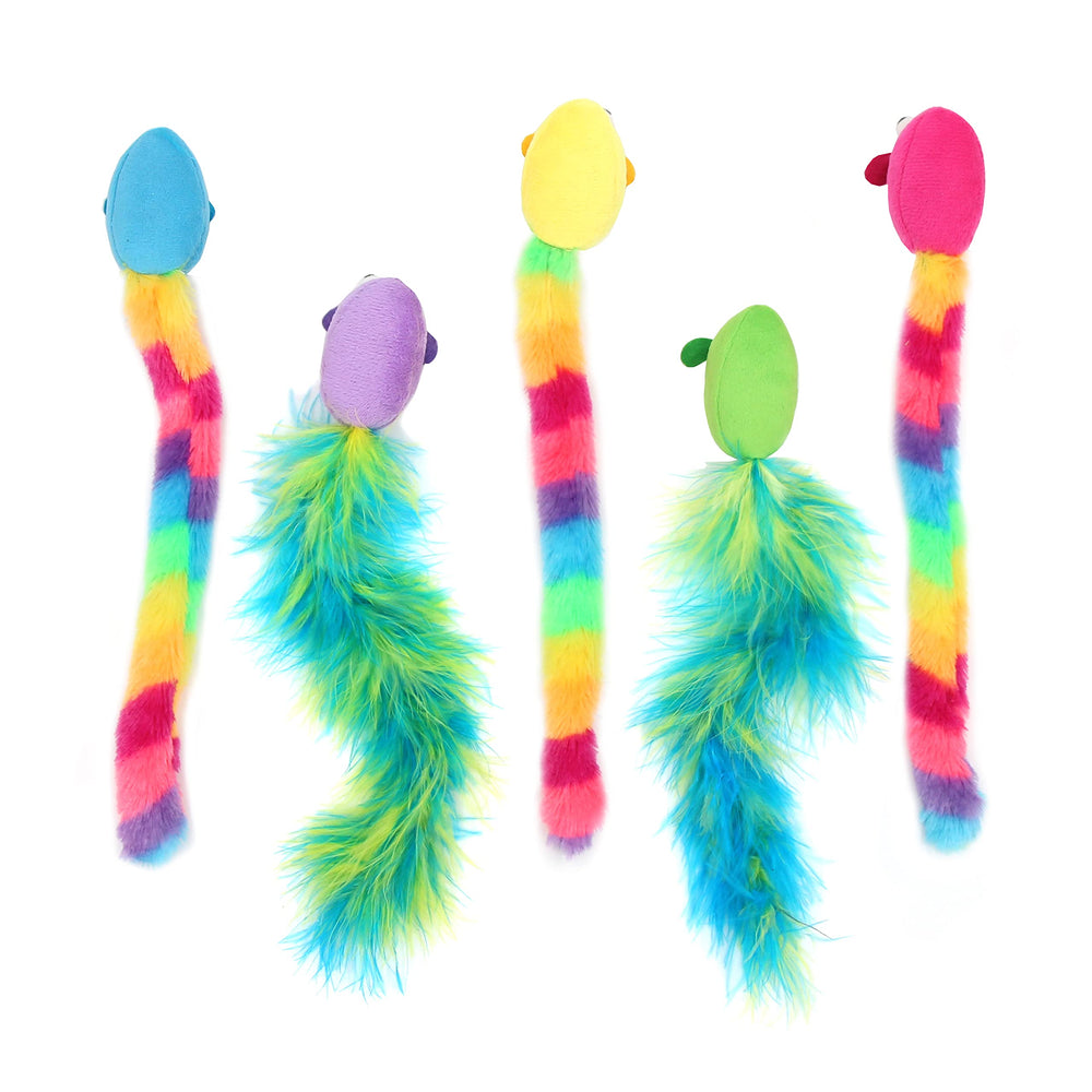 Jumpaws pack contents include five toys for variety.