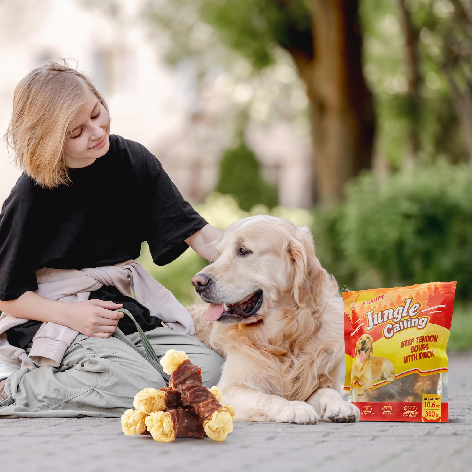 Jungle Calling 1370kcal-pack chew suitable for calorie-aware treats.