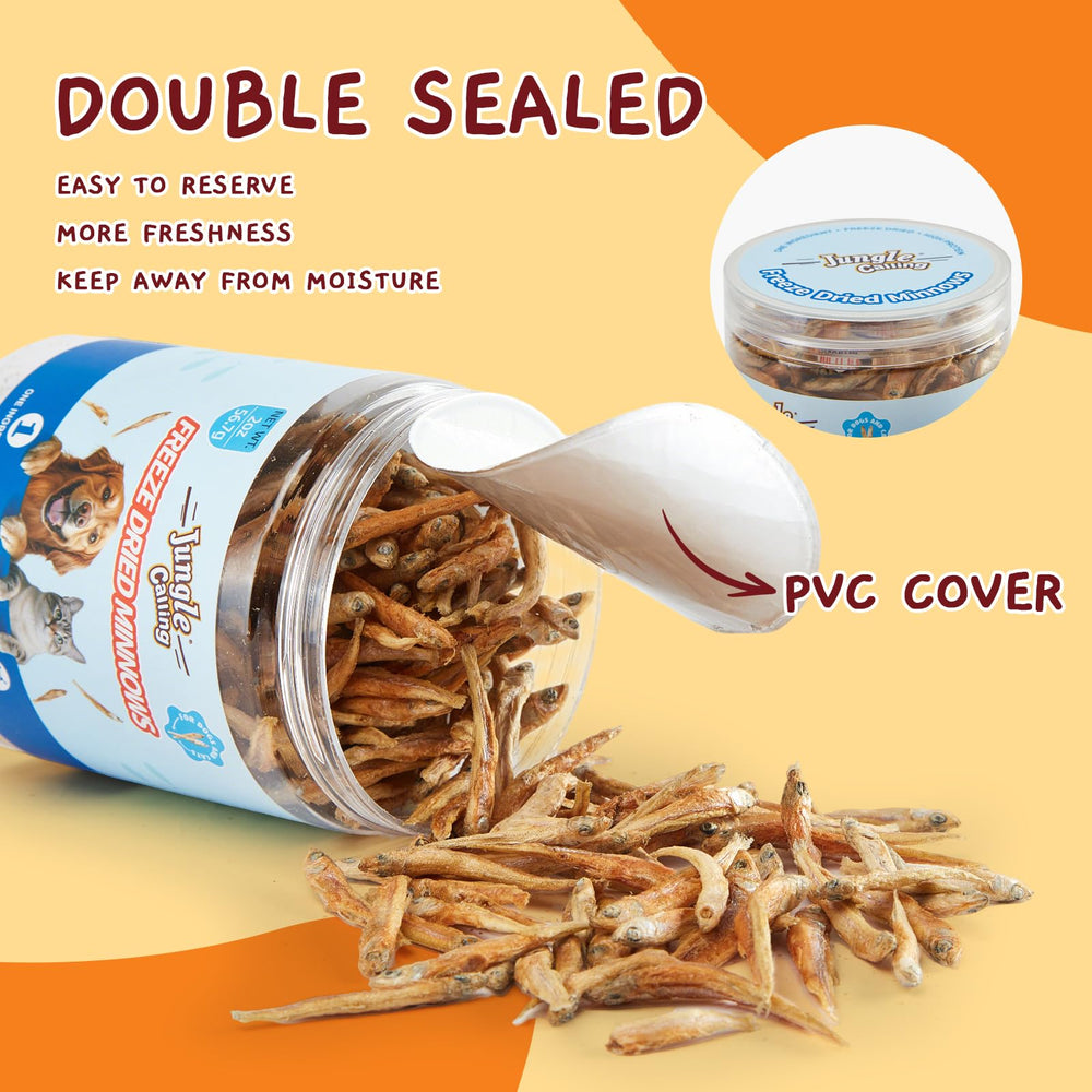 Jungle Calling 2oz pet snack is ideal for training rewards.