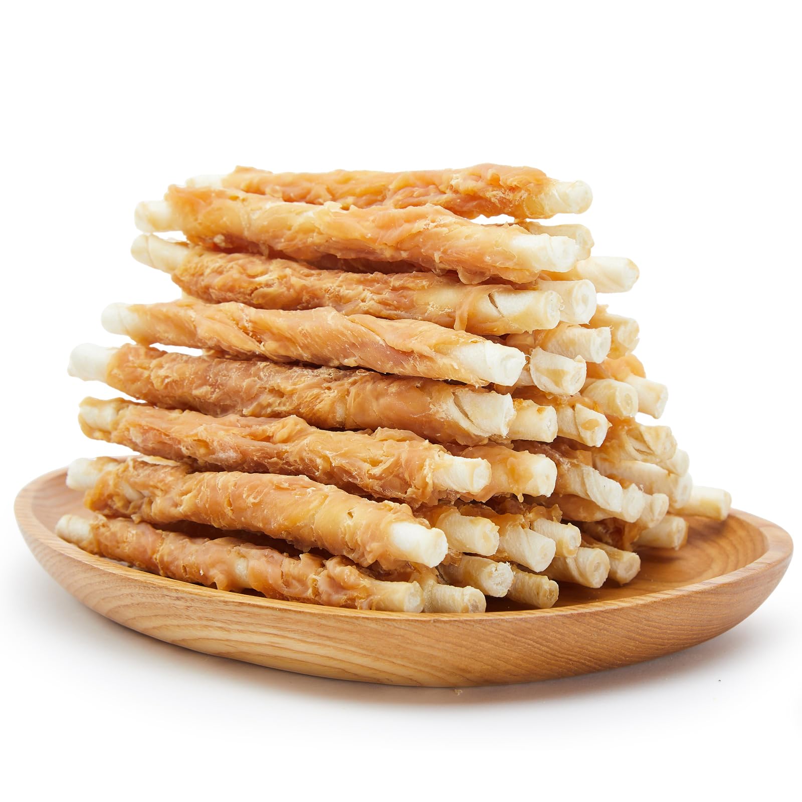 Jungle Calling 52 count chicken wrapped rawhide sticks pack for small and medium dogs