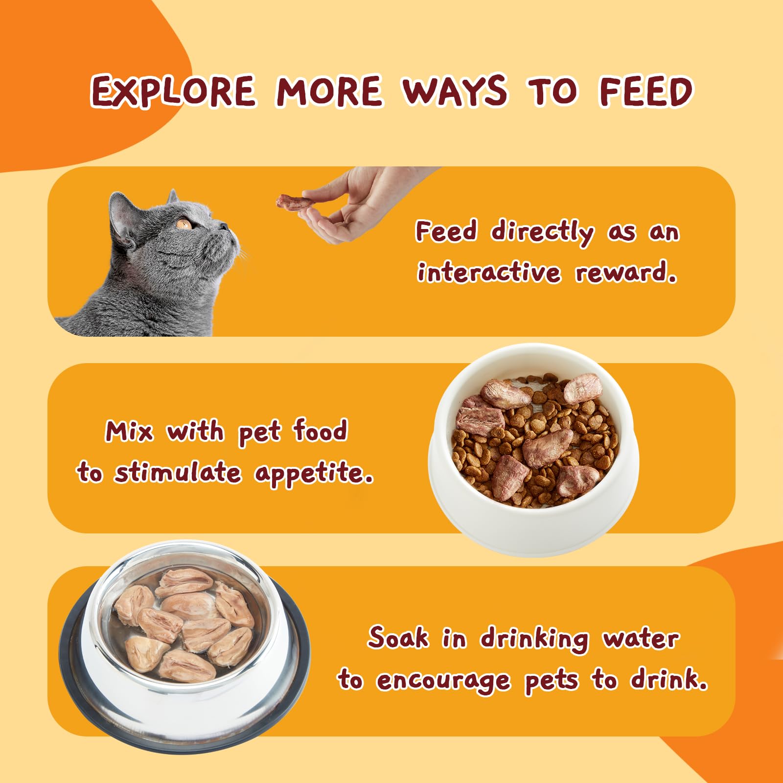 Jungle Calling treats suitable for cats and dogs in one package