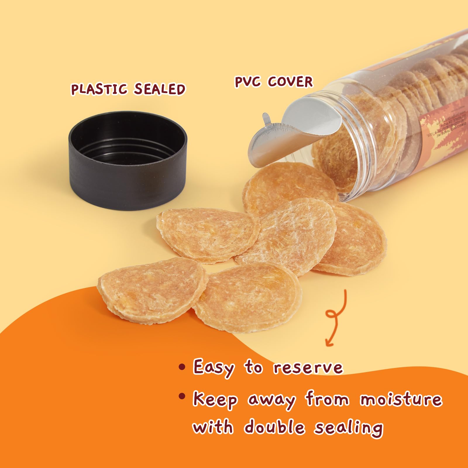 Portable Jungle Calling jar ready for park or travel snacking