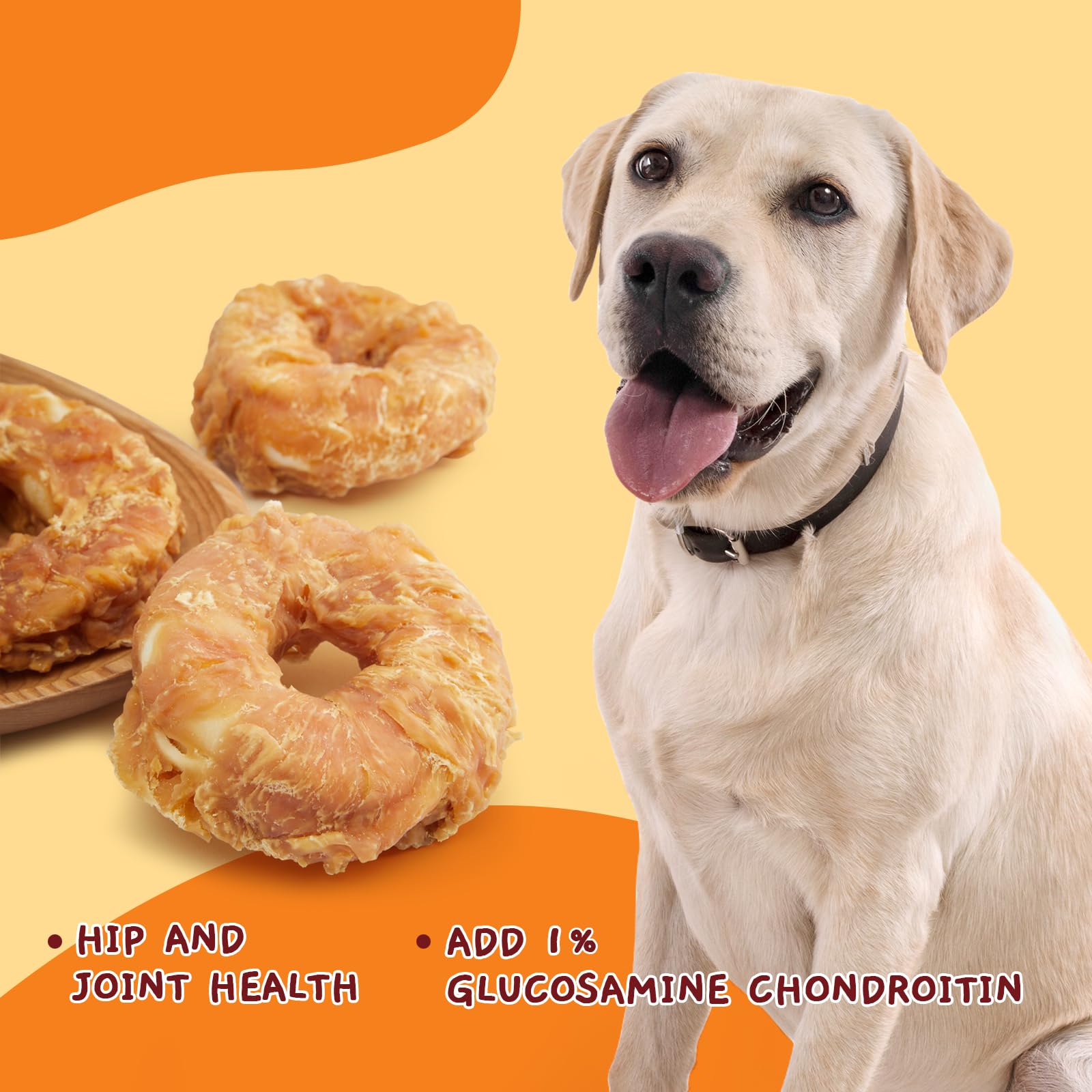 Jungle Calling donut shape aids longer chew time