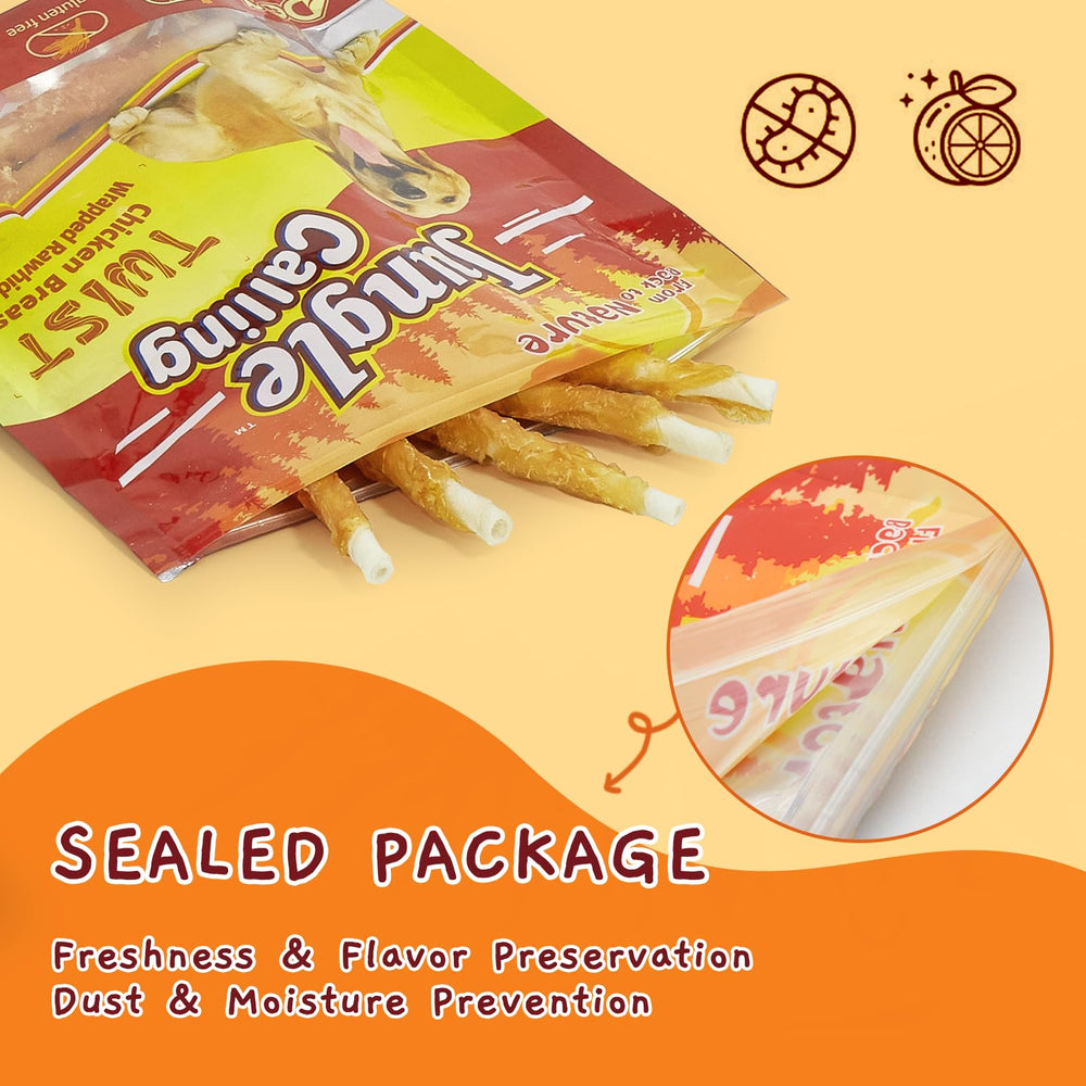 Jungle Calling energy content per 3-pack helps with portion awareness