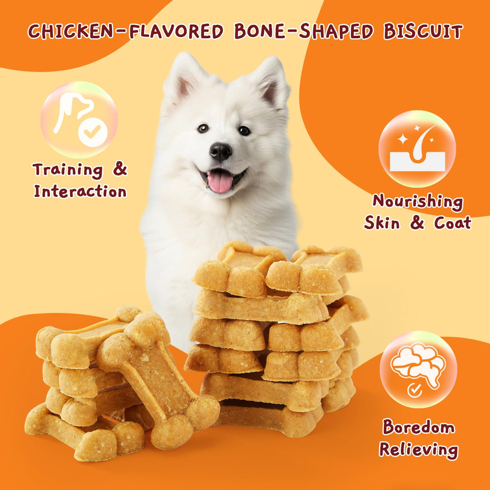 Jungle Calling grain-free-meat-treat presents a grain-free option with satisfying bite.