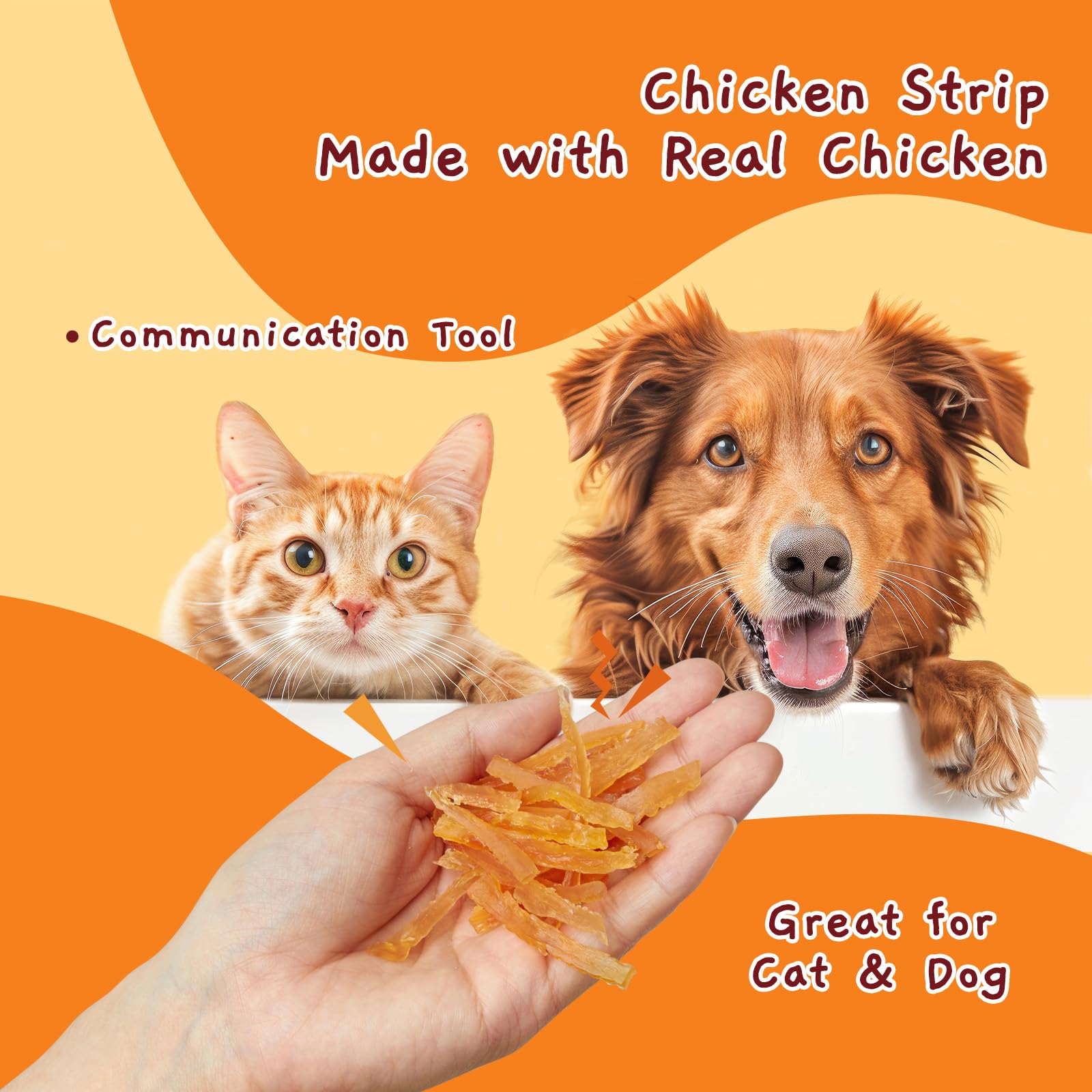 Jungle Calling grain-free pet snacks free from corn, wheat, and soy.