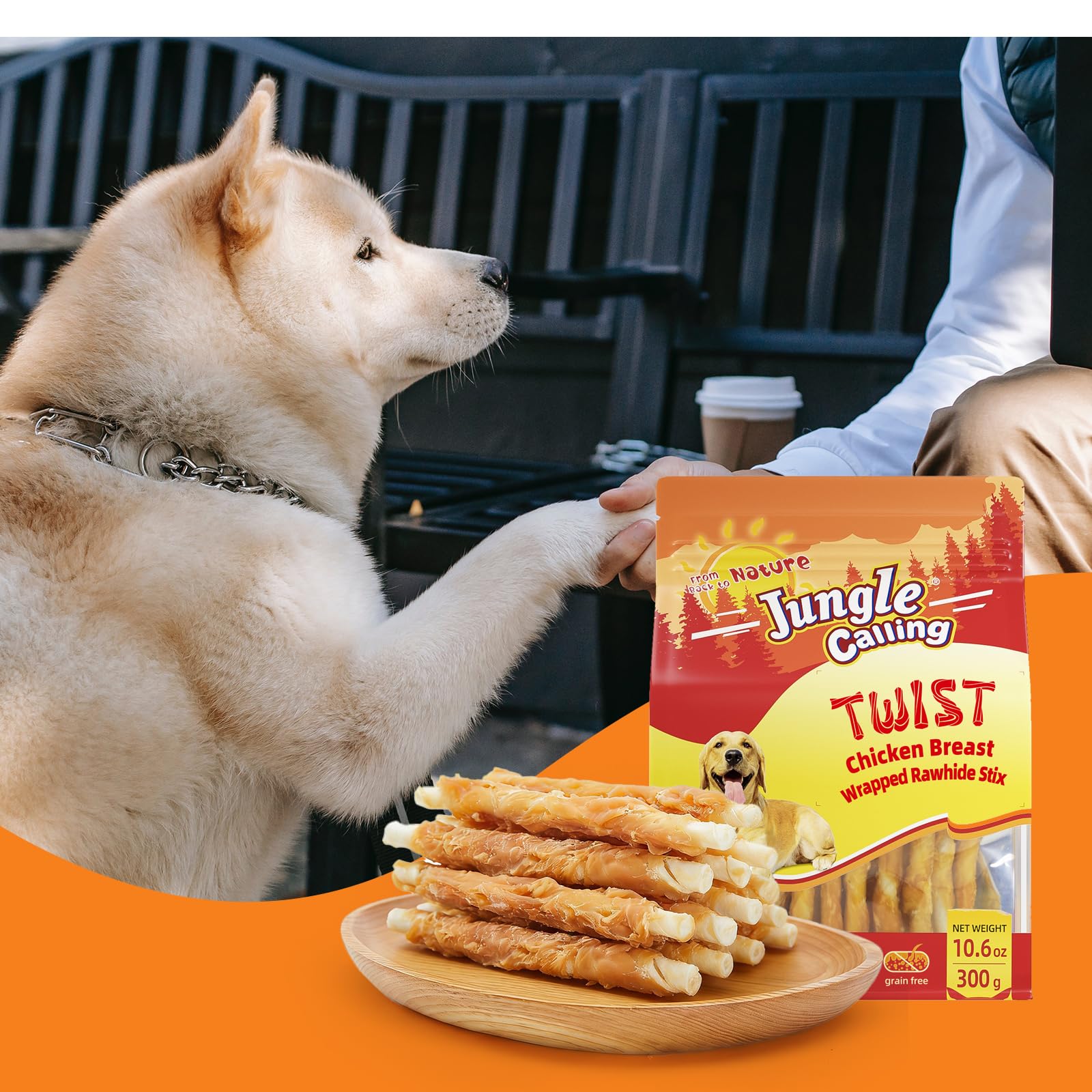 Jungle Calling high-protein-low-fat chew supports tasty, balanced snacking.