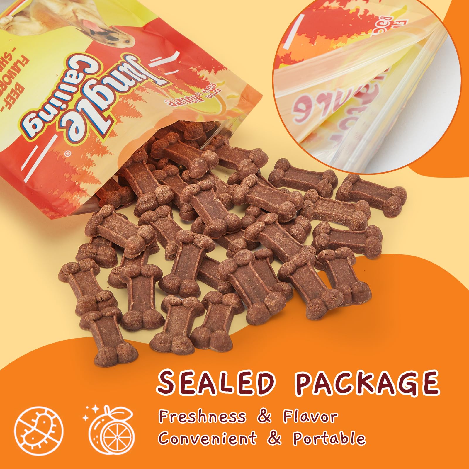 Jungle Calling joint-support biscuit: designed to fit senior dogs’ active routines