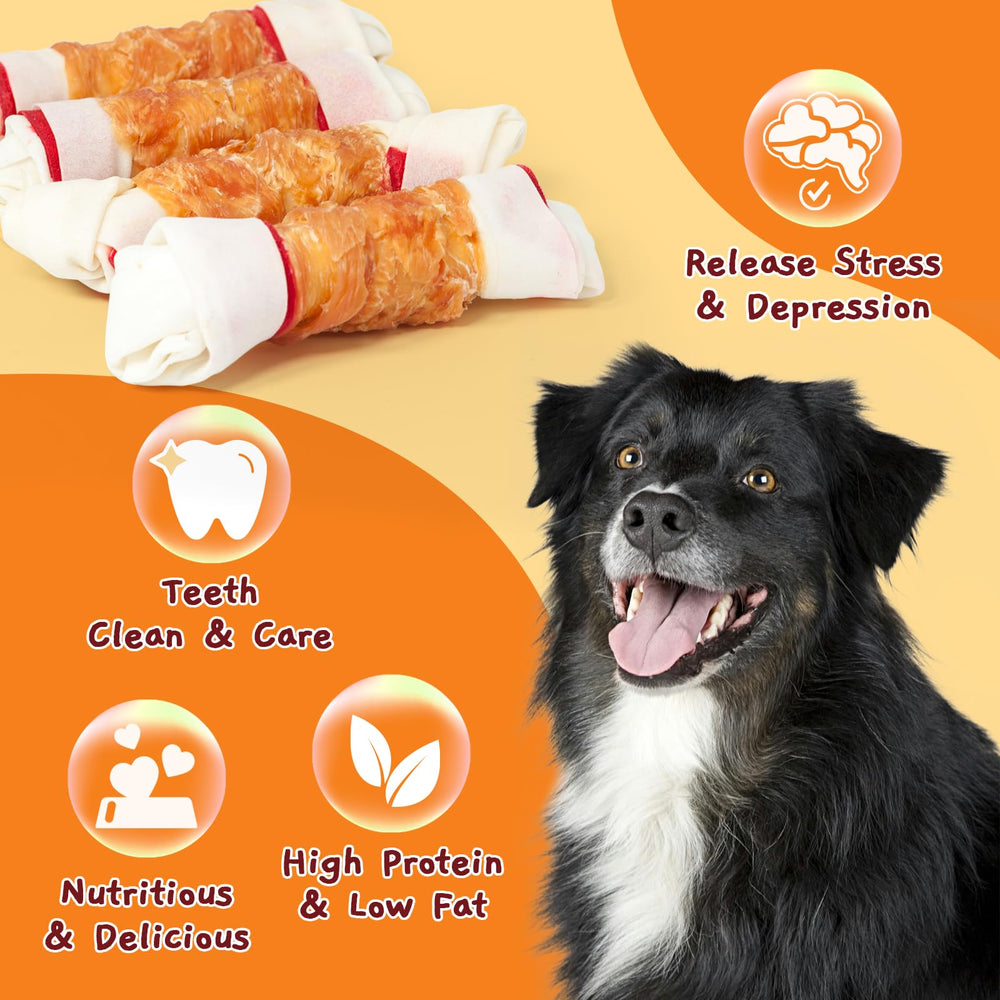 Jungle Calling natural rawhide bone – clean teeth while satisfying taste.