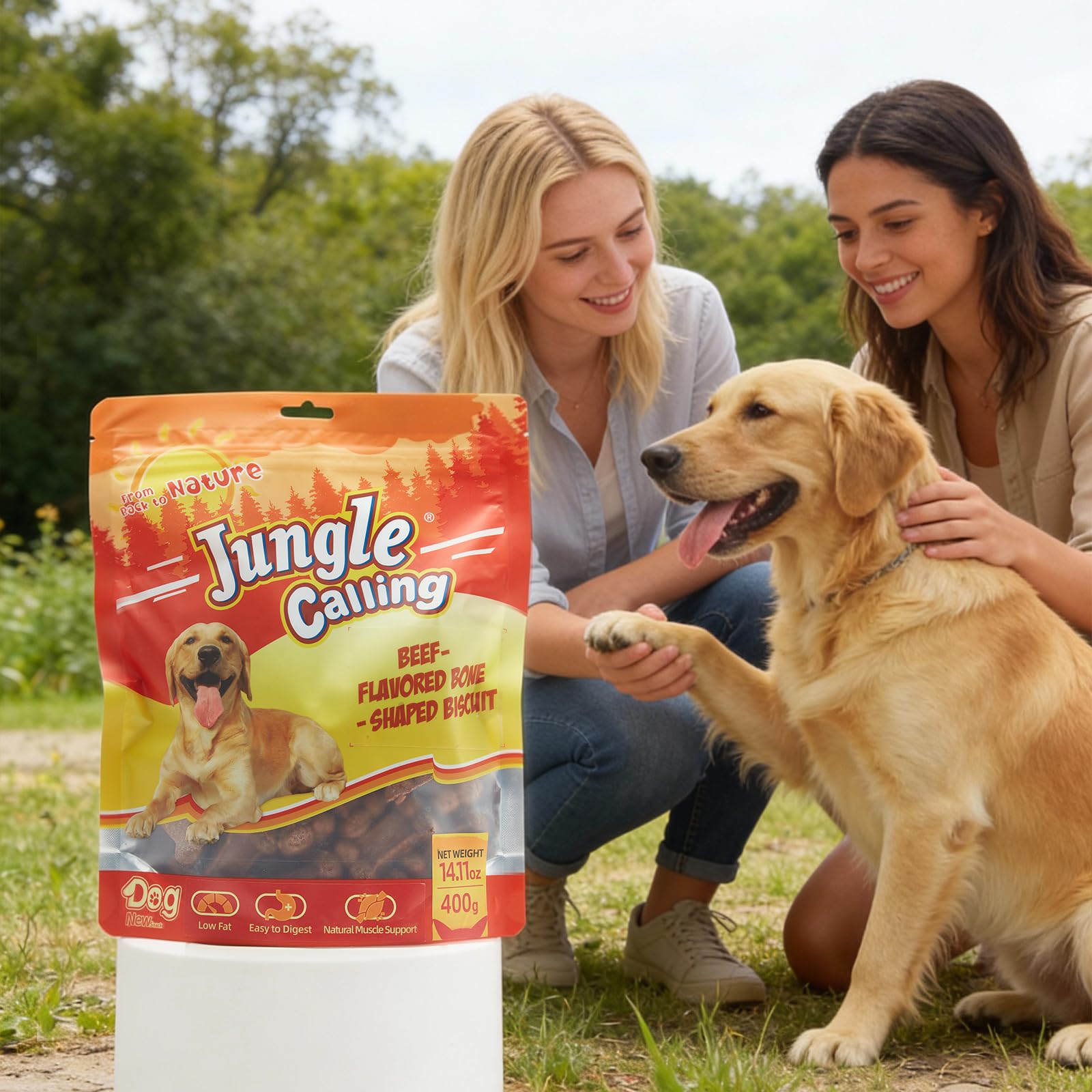 Jungle Calling plant-based protein snack: complements beef flavor for balanced nutrition