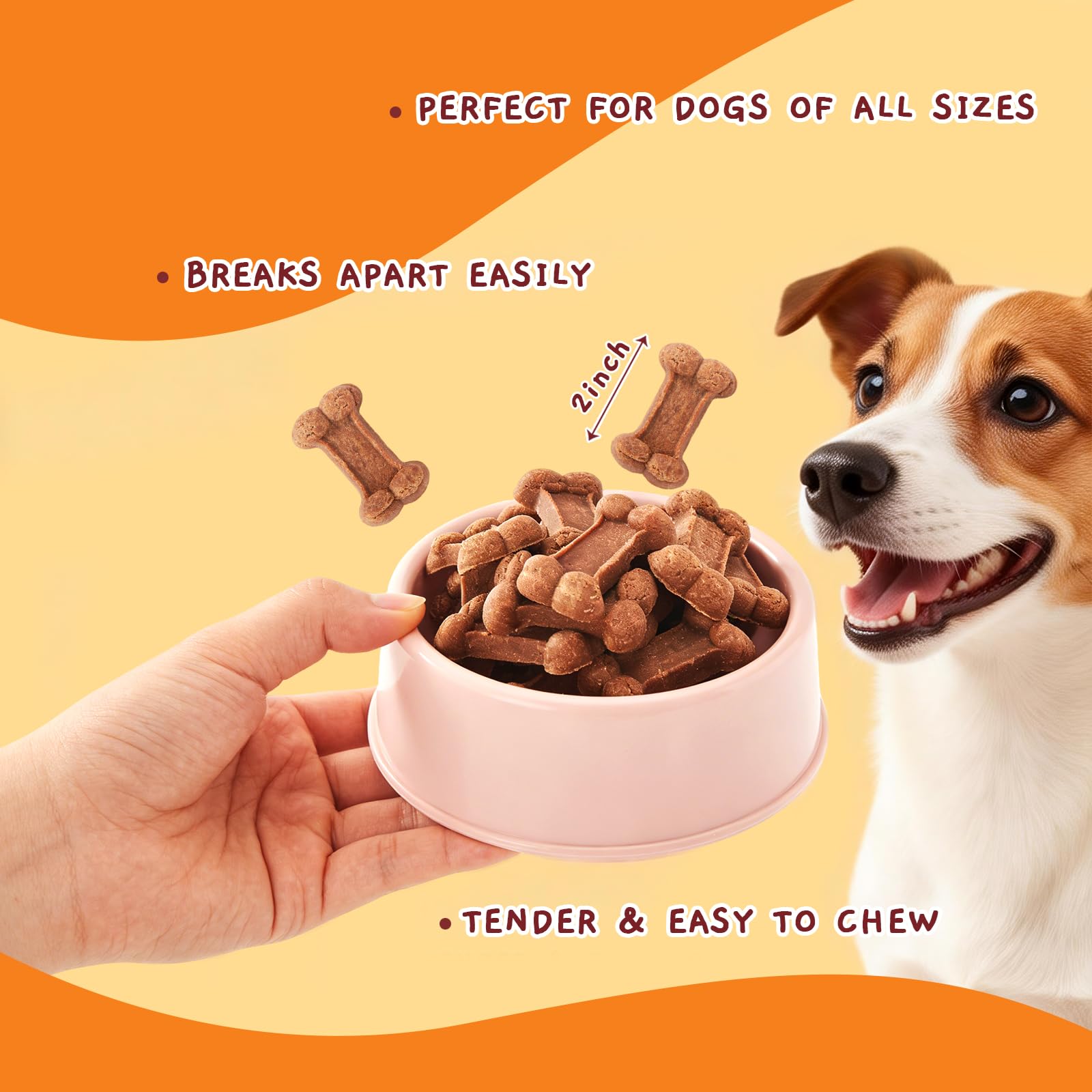 Jungle Calling protein-rich treat: supports muscle tone with real beef protein