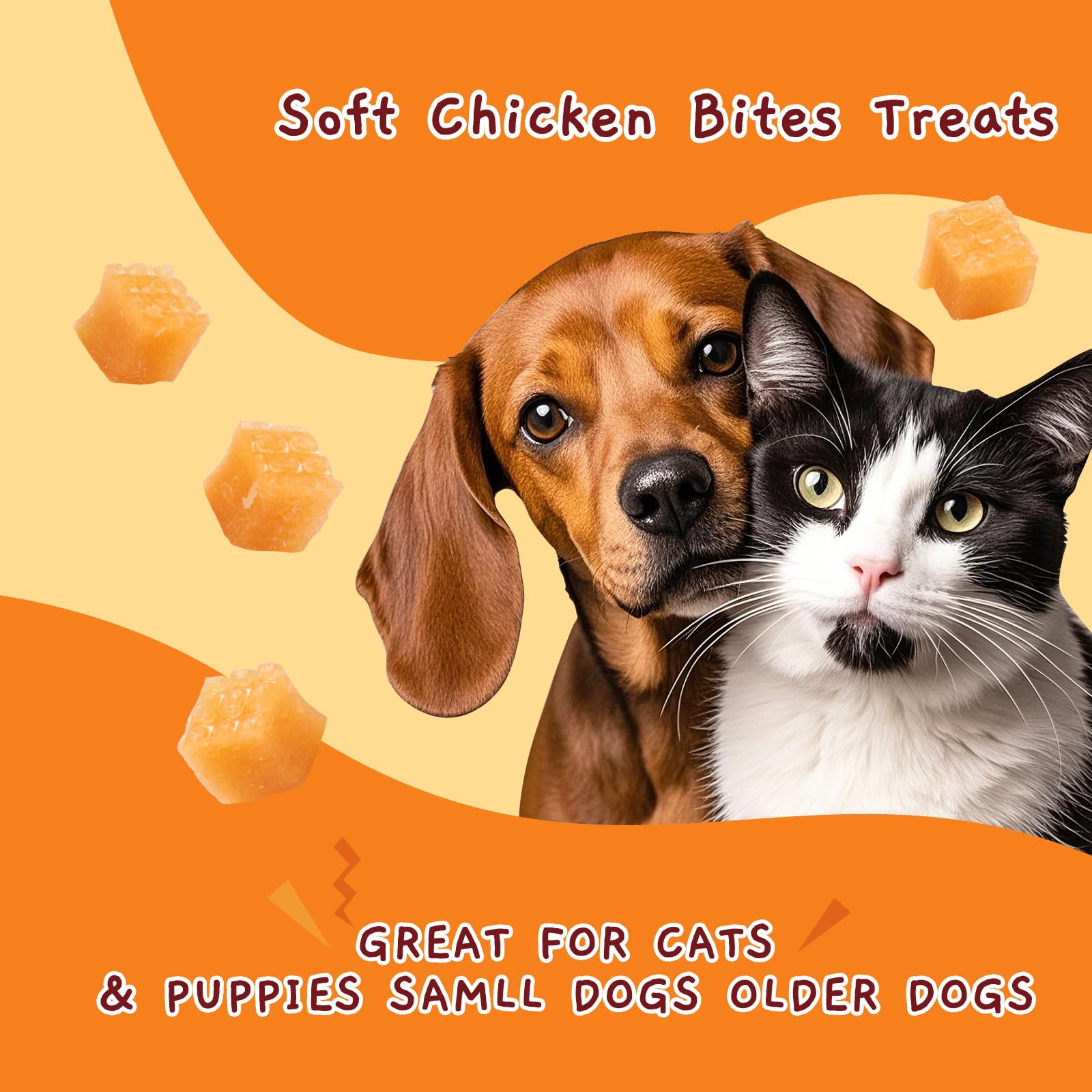 Jungle Calling senior dogs chew-friendly bite suitable for toothless pets
