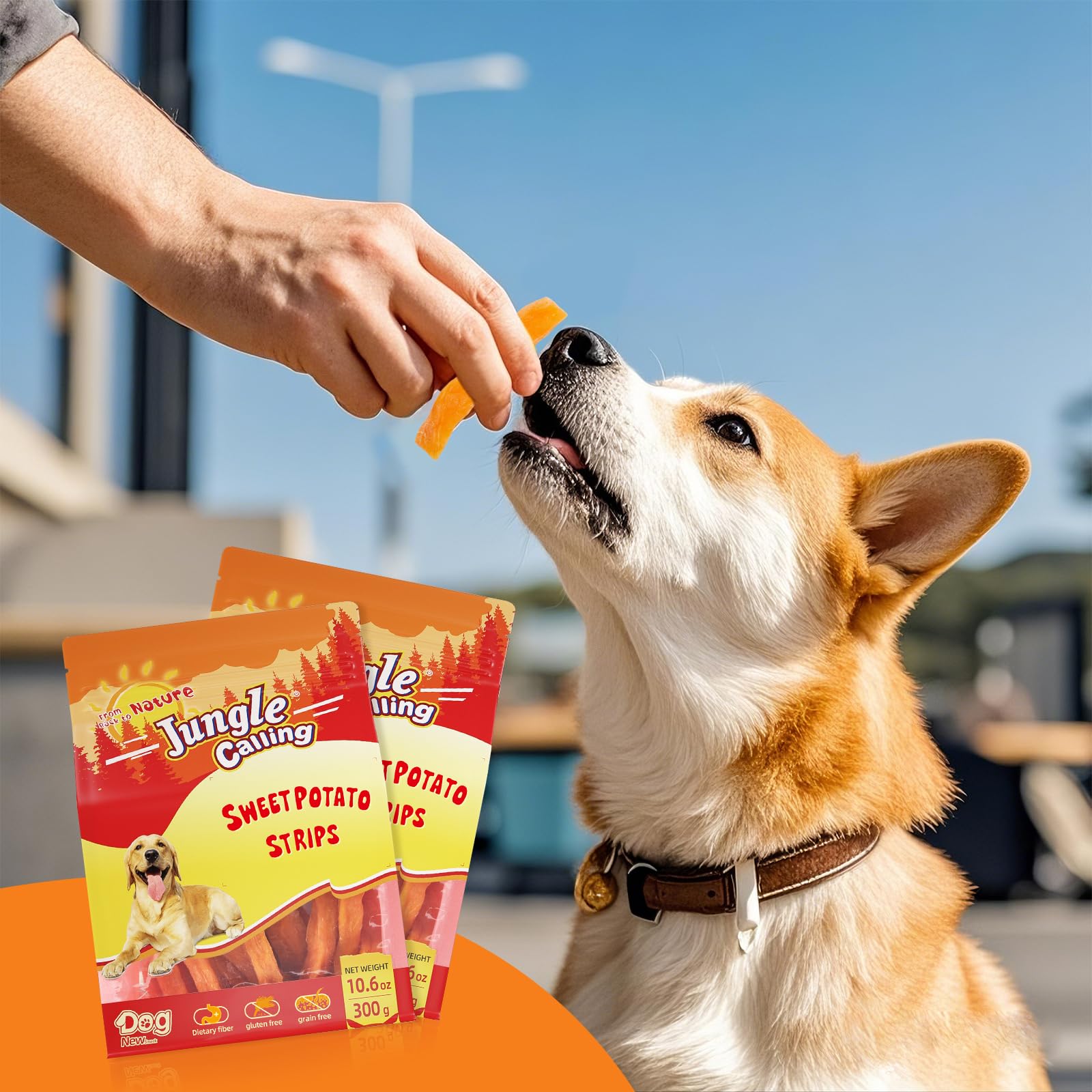 Jungle Calling usage tips: spray water or steam for tastier chews in cold weather.