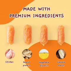 Jungle Calling bite-sized sausages ideal for quick rewards.