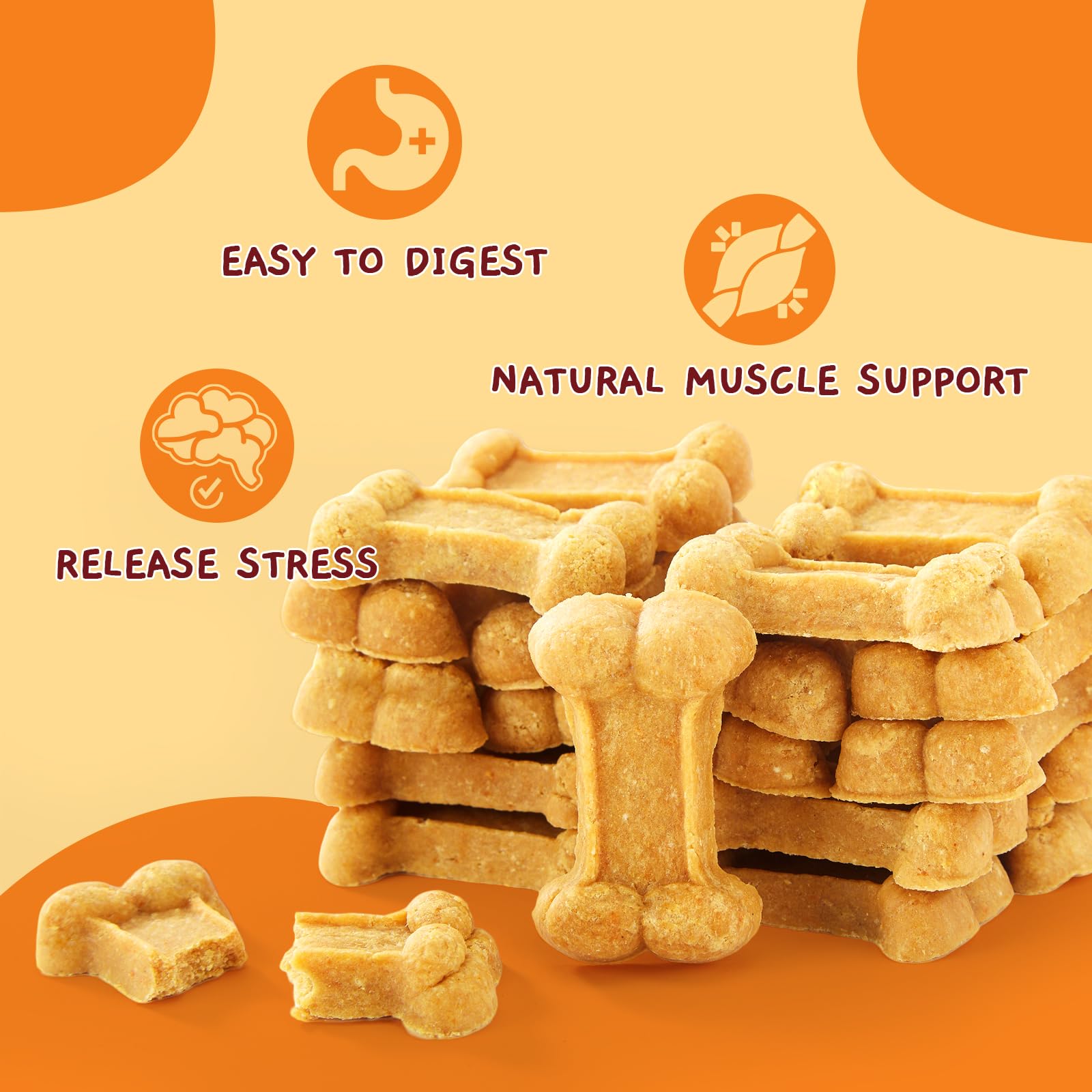 Jungle Calling soft-dog-treat-senior-dog highlighted for tooth-friendly snacking.