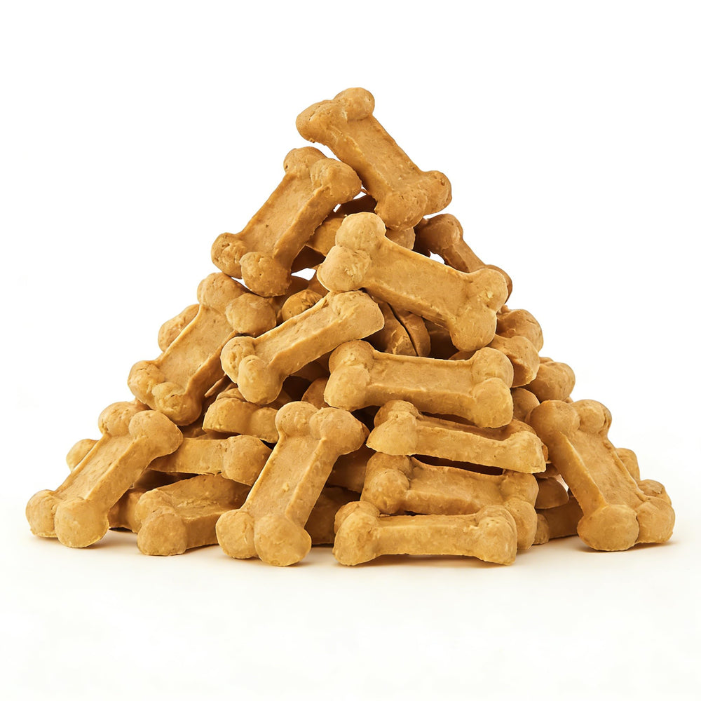 Jungle Calling soft-treat-chicken-chew shown as an easy-chew reward for dogs.