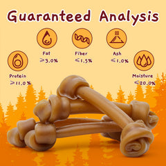Jungle Calling protein-rich chew for dog dental support and digestion.