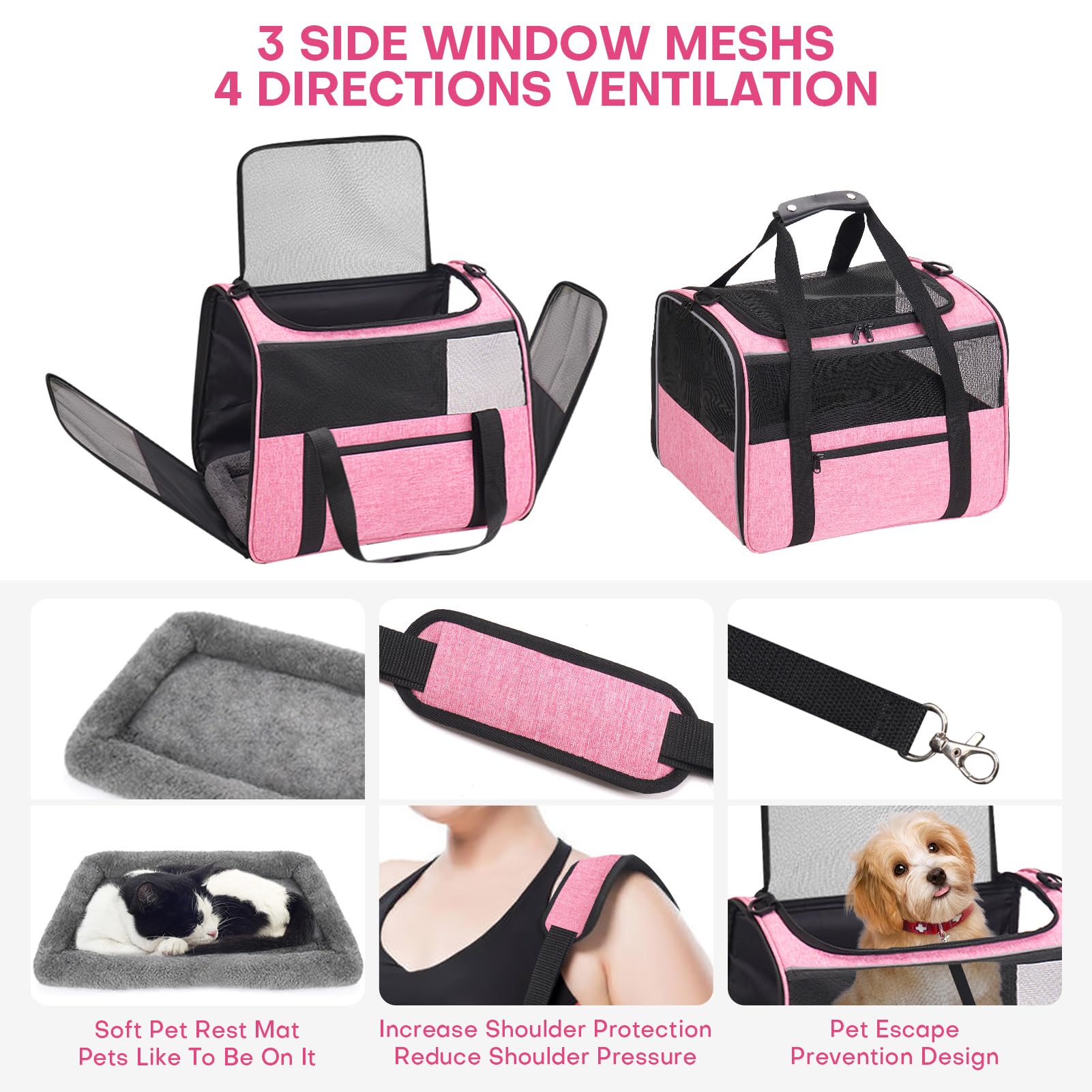 Jungyoon exterior stash pocket for treats and essentials