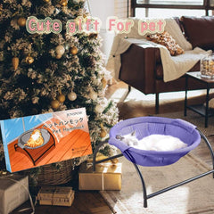 JUNSPOW hammock bed with compact 16.9 x 16.9 x 9.5 inch footprint