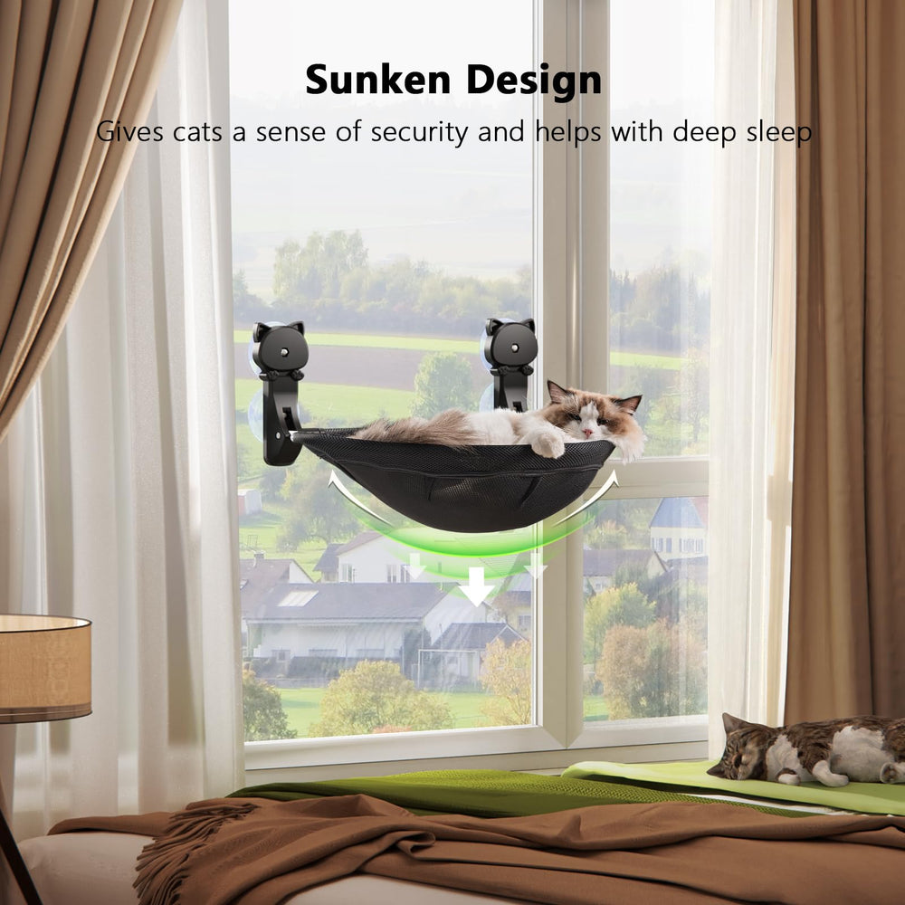 Stable four-suction cup setup ensures a firm hold for lounging.