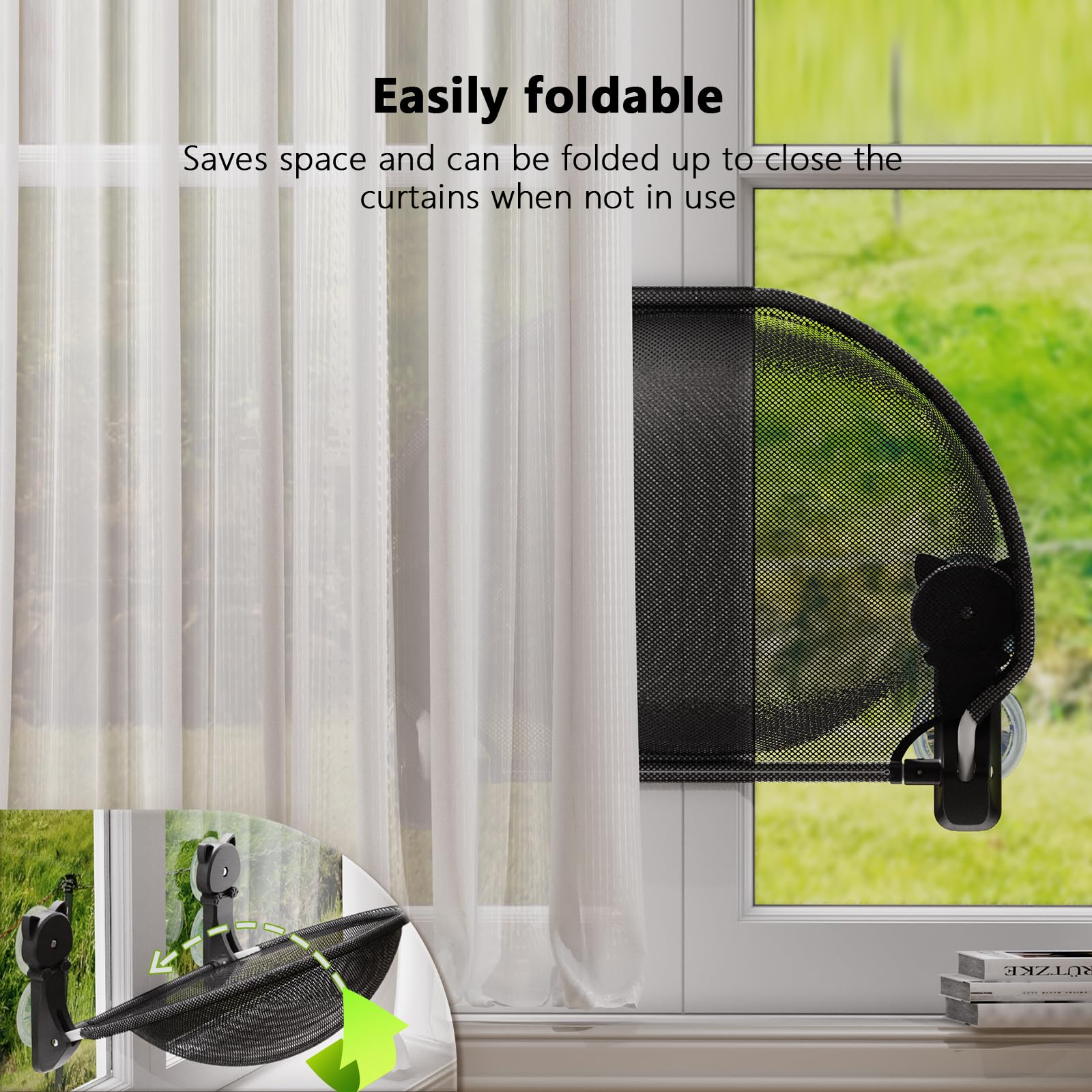 Zippered cover with breathable mesh and plush fur for seasonal comfort.