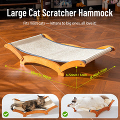 JUNSPOW sisal scratcher closeup with natural texture cats adore.