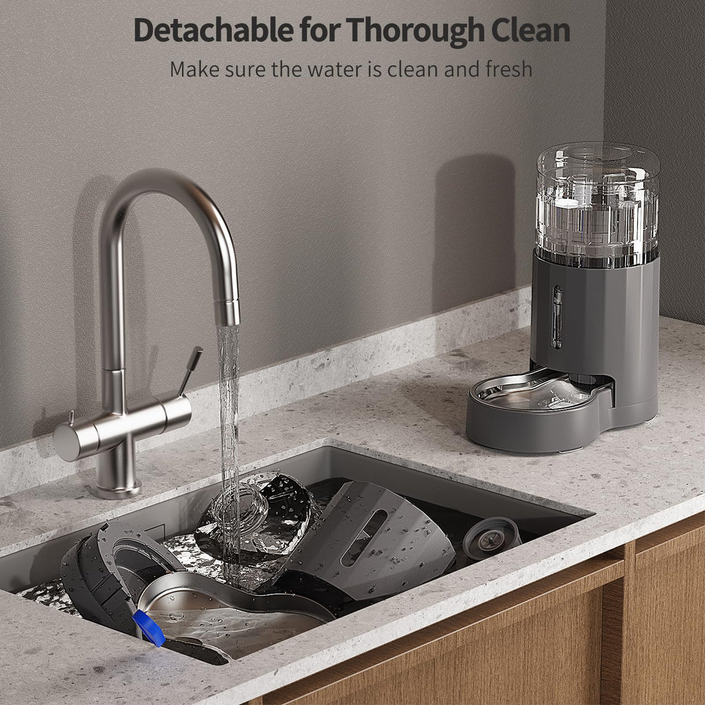 JUNSPOW visual water window helps monitor level and plan refills.