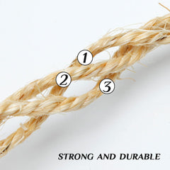 Juomid cat sisal rope used to create DIY cat toys for hours of safe play.