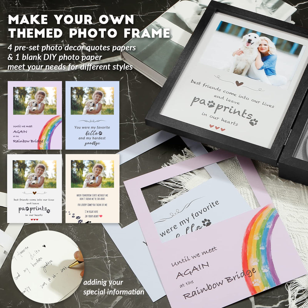 JupDec protective acrylic cover keeps mementos safe and dust-free.