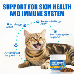 Just Try 300 Bites chicken flavor entices picky cats while delivering immune support.
