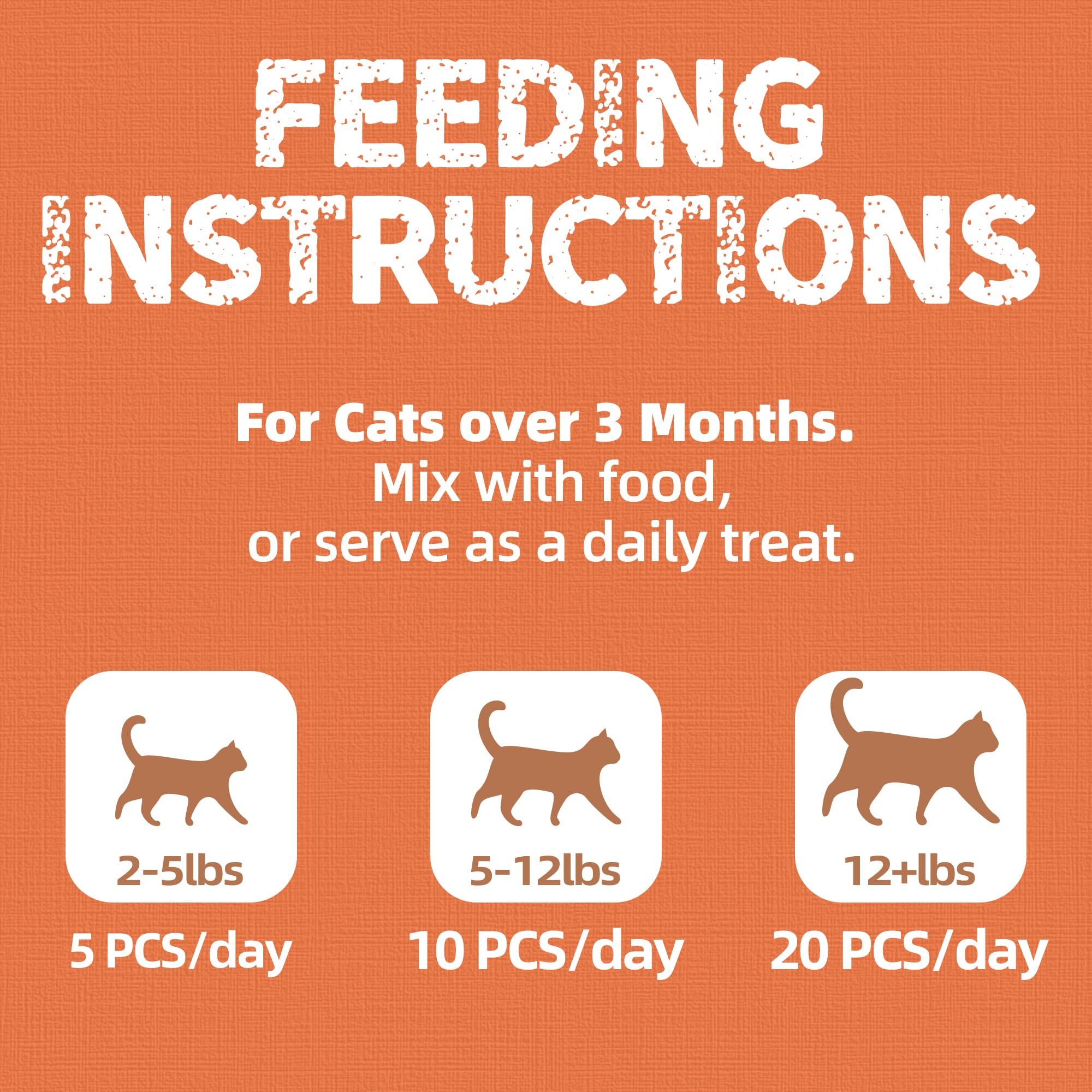 Just Try cat treats for oral health closeup shows tartar-friendly texture.