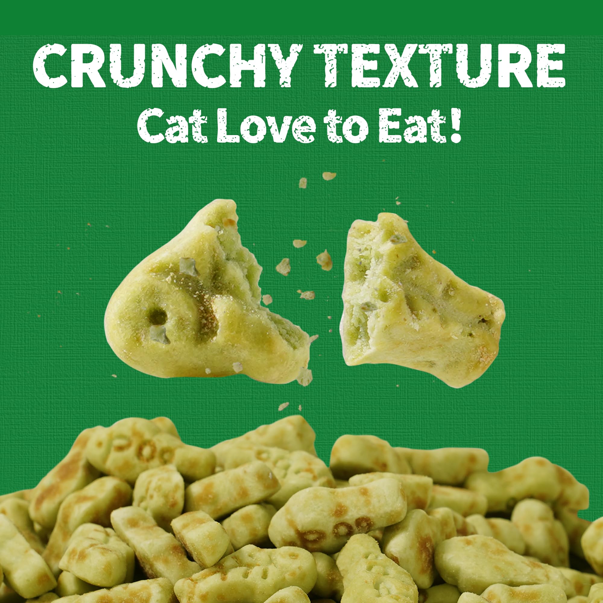 Just Try catnip salmon treats offer tasty flavor that cats enjoy during play.