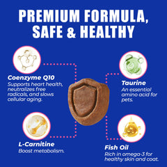 Just Try Coenzyme Q10 Heart Bites serving dish