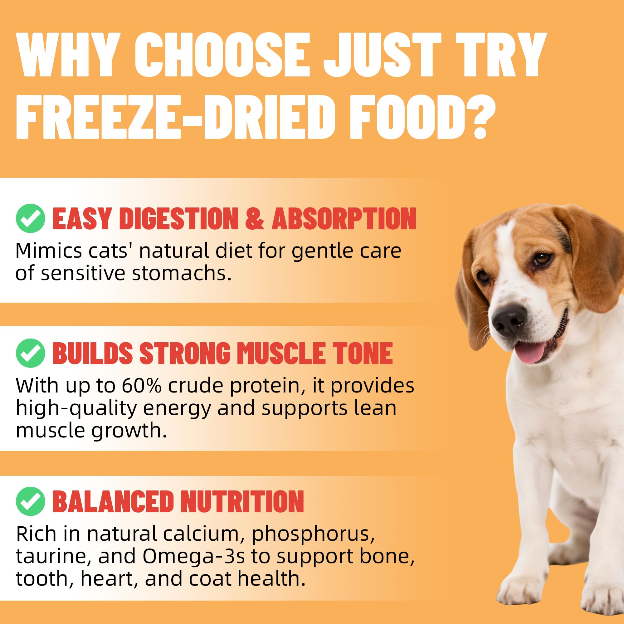 Just Try omega-3-6 rich treats promote healthy skin and glossy coat