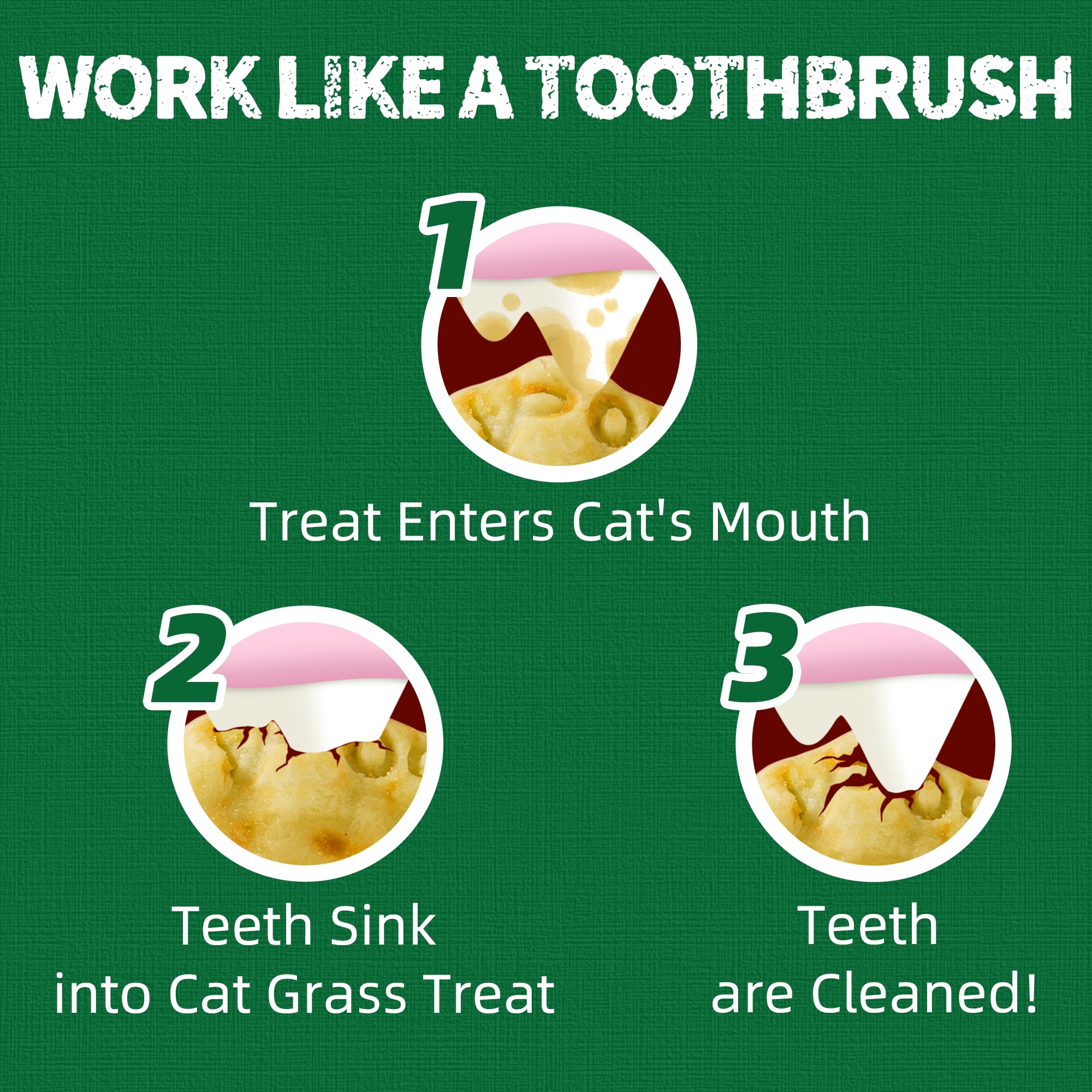Just Try hairball support graphic hints at smoother grooming.
