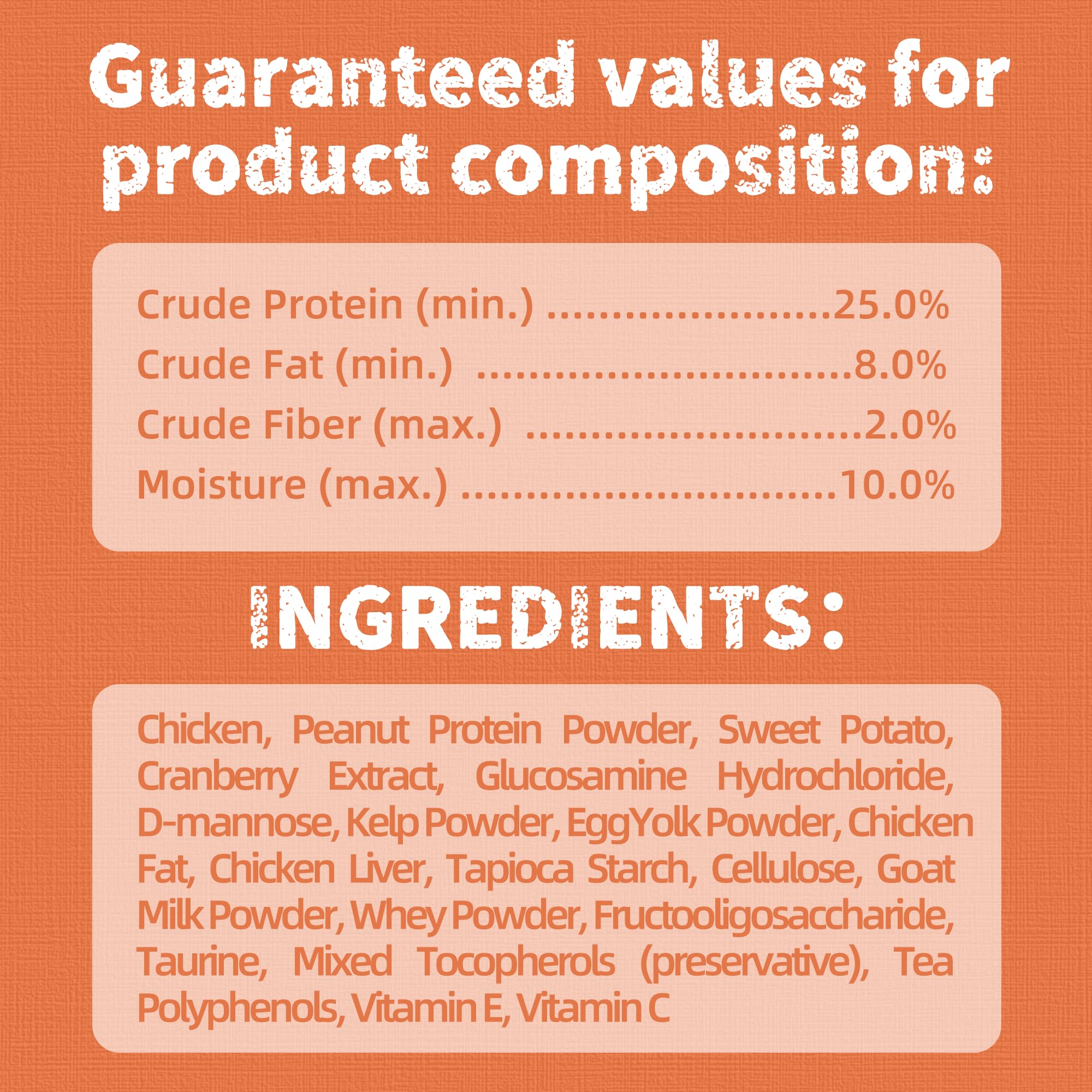 Just Try cranberry and D-Mannose ingredients highlighted on label.