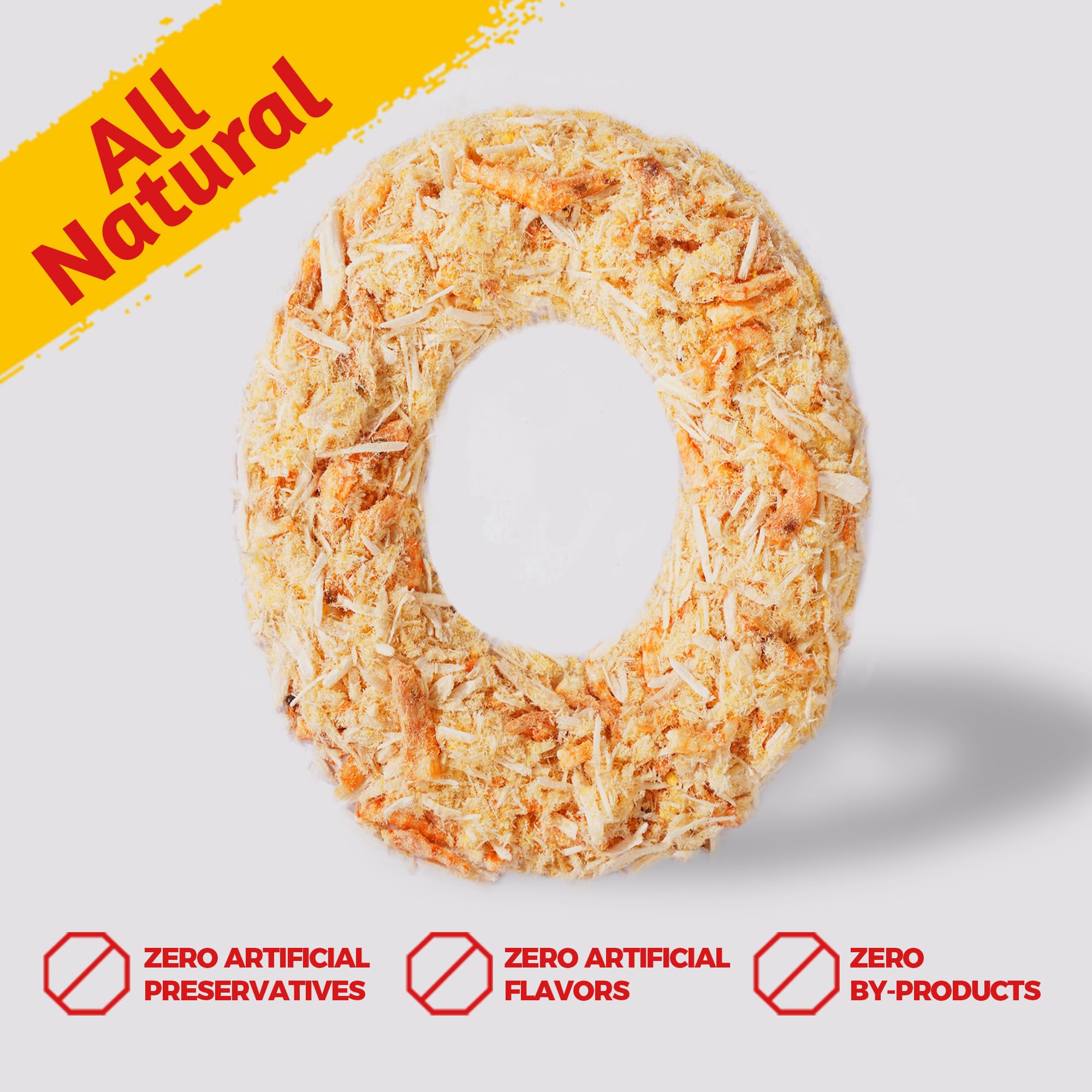 Just Try Antarctic krill bits preserve nutrients.