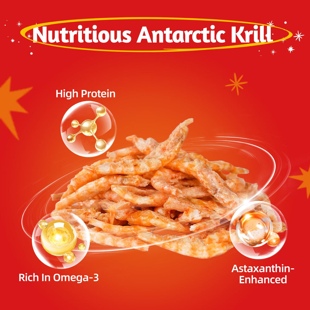 Just Try 8 oz pack; easy to sprinkle over dry food.