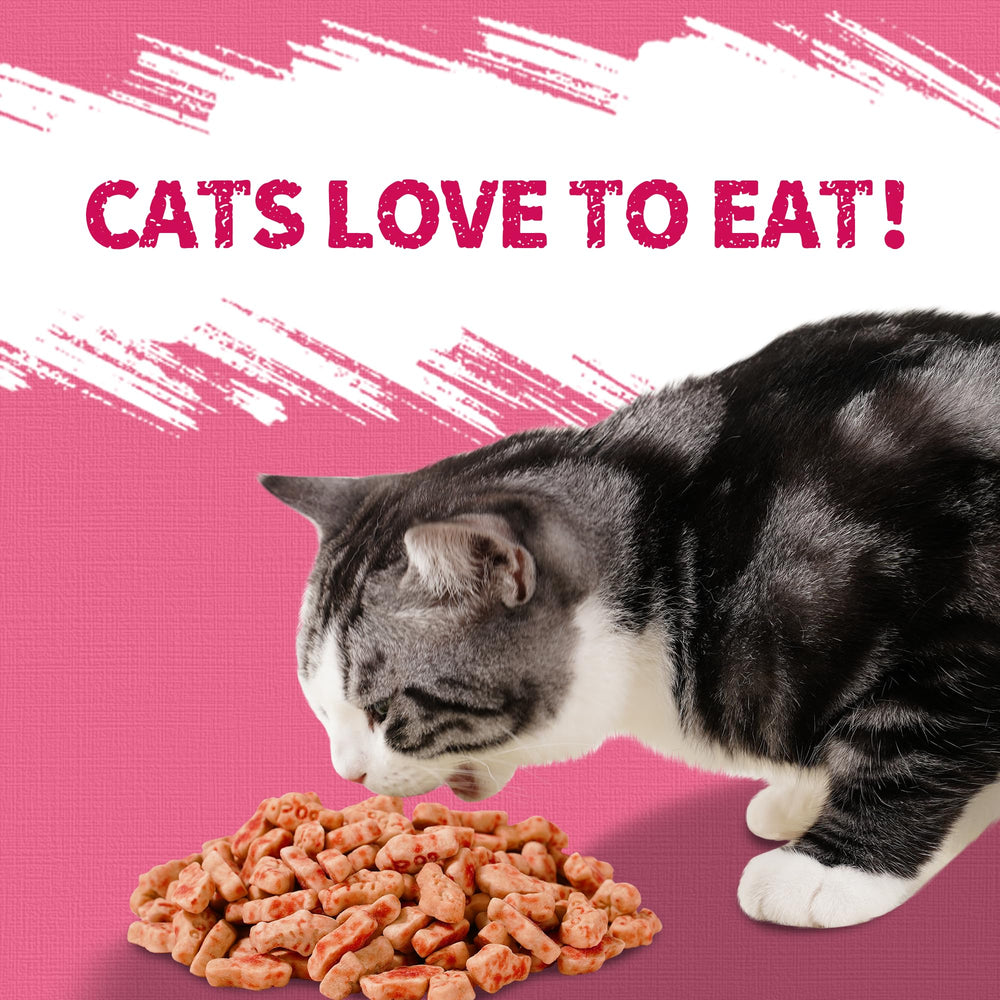 Just Try dental-cleaning crunchy treats help reduce tartar buildup.