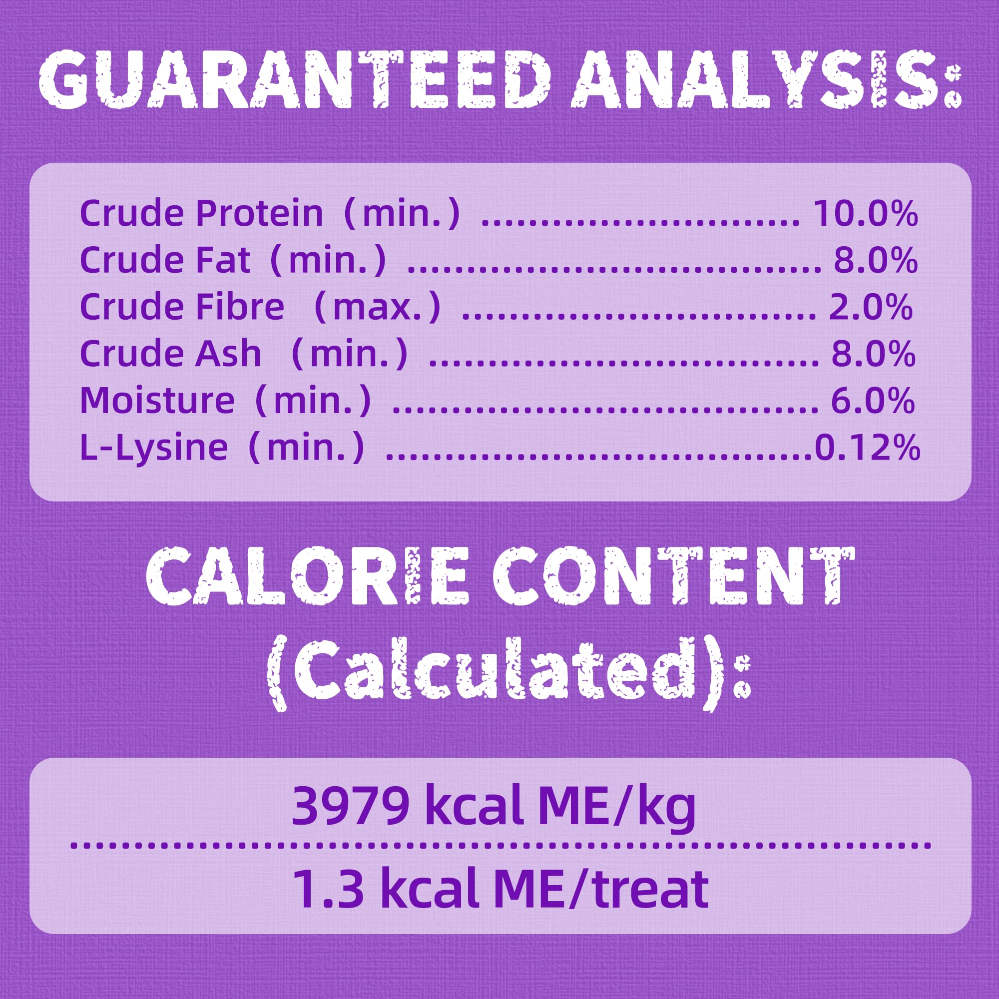 Just Try Lysine Cat Treats packaging keeps paws clean and treats fresh.