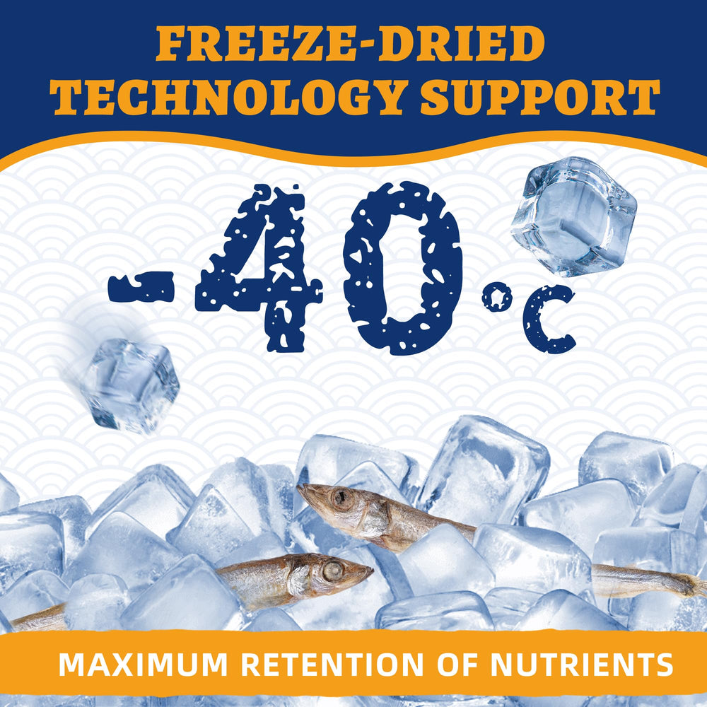 Just Try cat treat minnows showcase rehydration option for hydration-friendly feeding.
